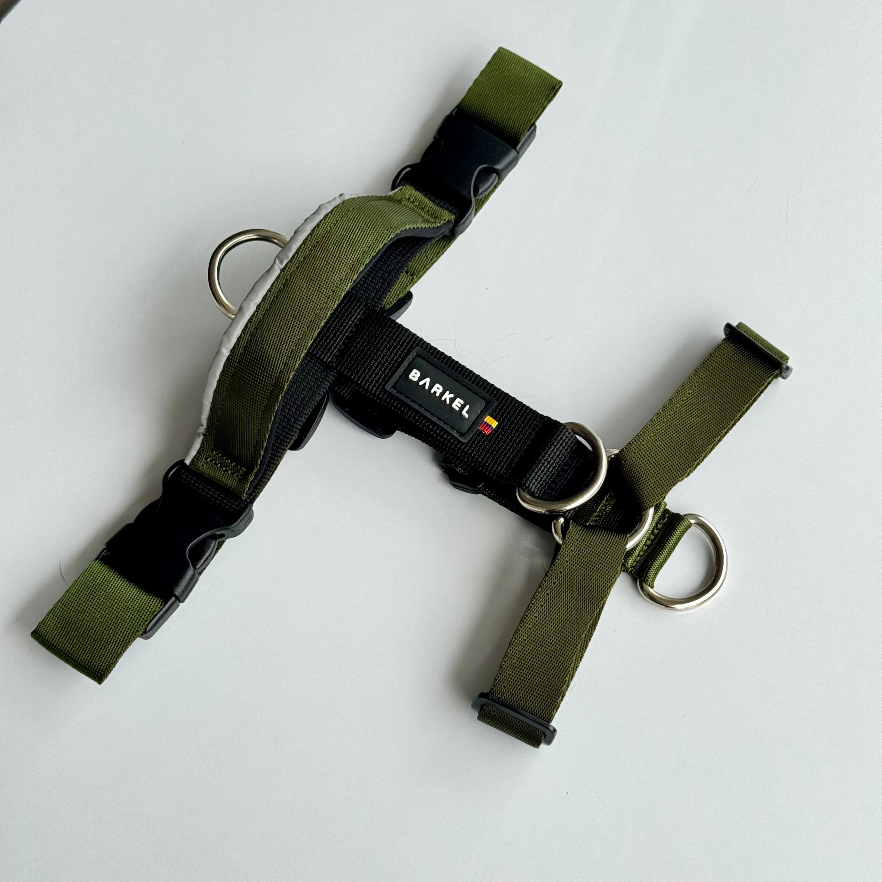 Arnés en H active pro - Verde militar