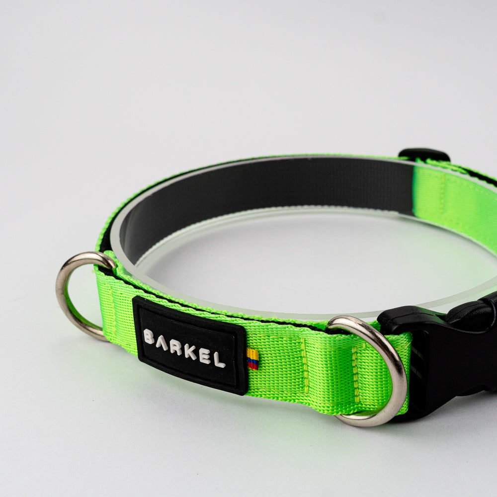 Collar Slim - Verde Flúor