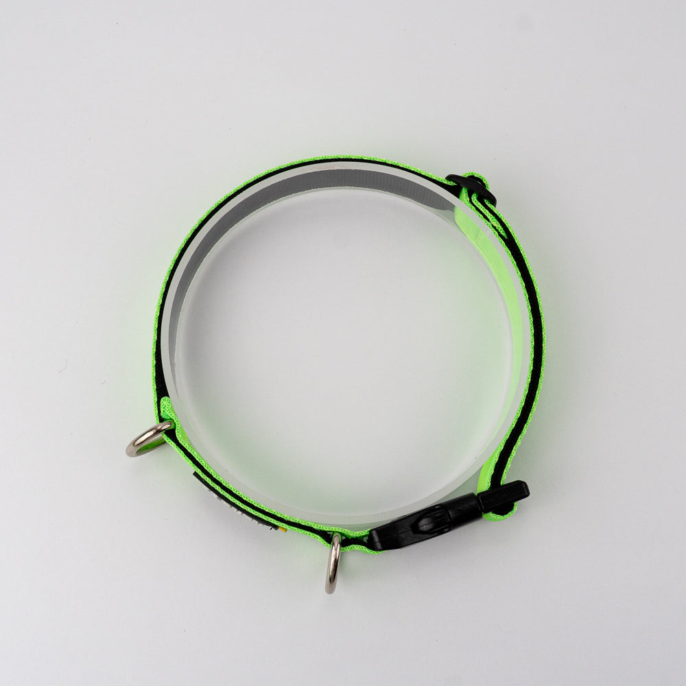 Collar Slim - Verde Flúor