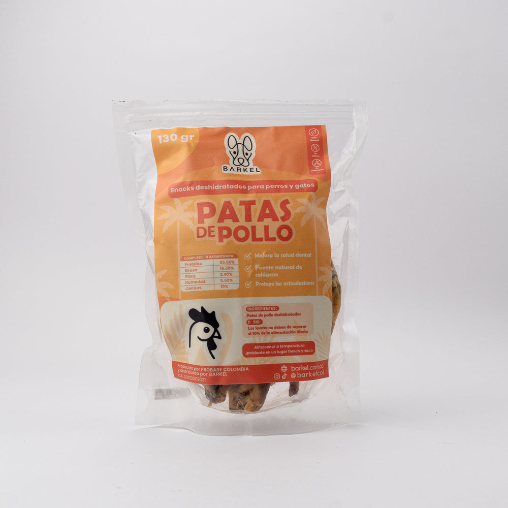 Patas de Pollo  – Snack Natural para Perros